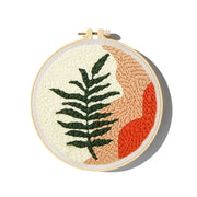 Punch Needle Embroidery Kit with Yarn for Beginners Easy Embroidery DIY Needlework Wool Work Home Decor Custom Embroidery