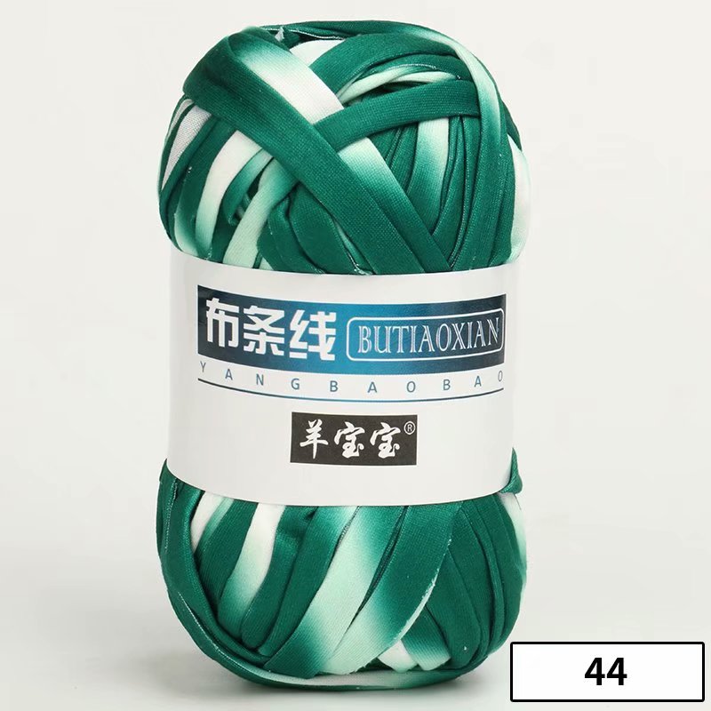 1pc 100g Thick Yarn Soft Colored Cloth Yarn for Hand Knitting Woven Bag Carpet DIY Hand-knitted Material