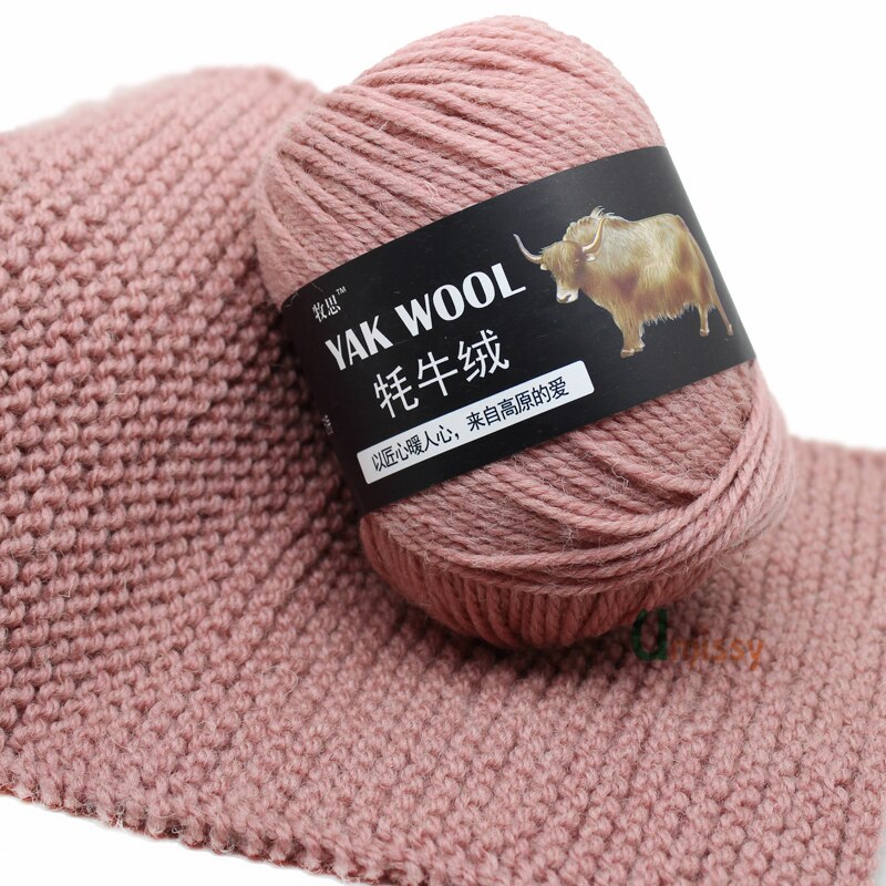 5pcs Yak Wool Yarn for Knitting Fine Worsted Blended Crochet Yarn Knitting Sweater Scarf Chunky Yarn