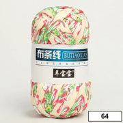 1pc 100g Thick Yarn Soft Colored Cloth Yarn for Hand Knitting Woven Bag Carpet DIY Hand-knitted Material