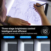 Elice A4 LED Light Pad for Diamond Painting, USB Powered Light Board Digital Graphics Tablet for Drawing Pad Art Painting board